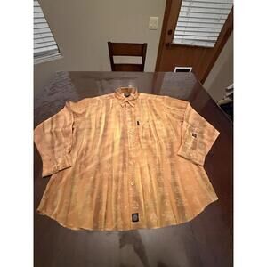 Vtg Shirt VARCITY All American By "NO JOKE" AOP Native Loop Collar Streetwear XL